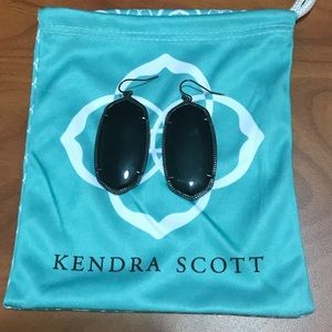Kendra Scott Danielle Gunmetal Earrings
